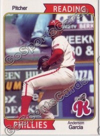2007 Reading Phillies #6 Anderson Garcia