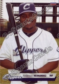 2010 Columbus Clippers Anderson Hernandez