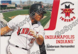 2012 Indianapolis Indians Anderson Hernandez