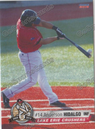 2013 Lake Erie Crushers Anderson Hidalgo