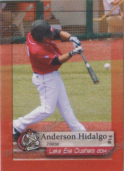 2014 Lake Erie Crushers Anderson Hidalgo