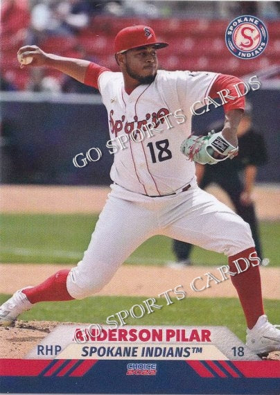 2022 Spokane Indians Anderson Pilar