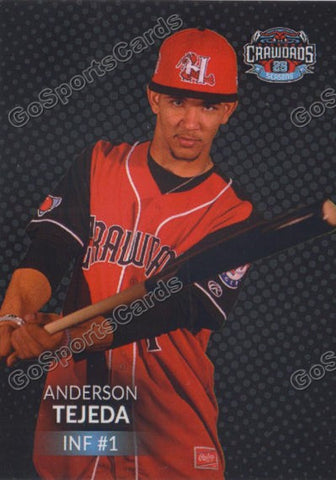 2017 Hickory Crawdads Anderson Tejeda