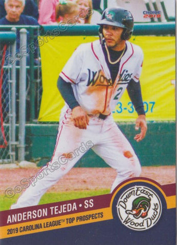 2019 Carolina League Top Prospects Anderson Tejeda