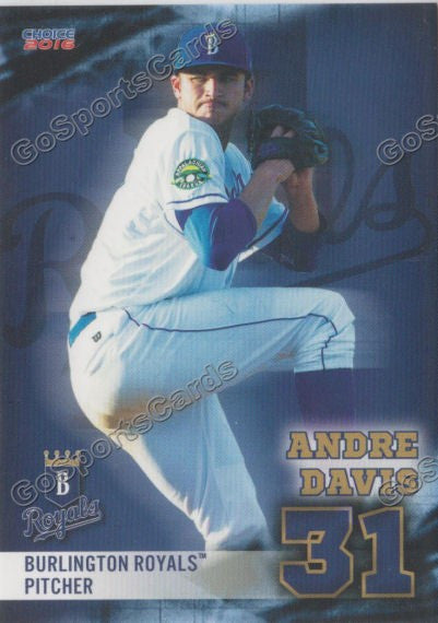 2016 Burlington Royals Andre Davis