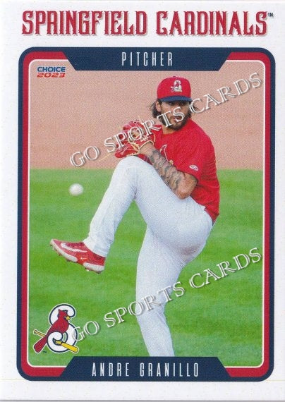 2023 Springfield Cardinals Andre Granillo – Go Sports Cards