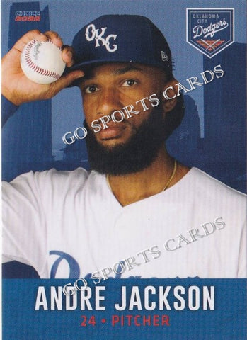 2022 Oklahoma City Dodgers Andre Jackson