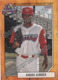 2012 Williamsport Crosscutters Andre Kinder
