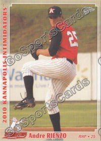 2010 Kannapolis Intimidators Andre Rienzo