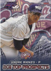 2011 Carolina League Top Prospects Andre Rienzo