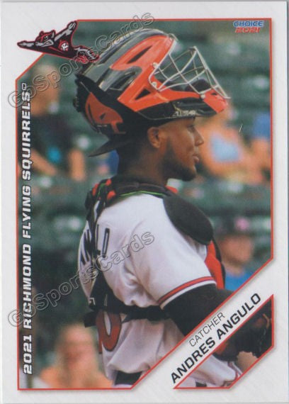 2021 Richmond Flying Squirrels Andres Angulo