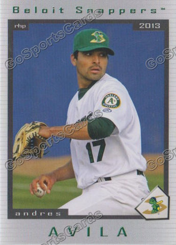 2013 Beloit Snappers Andres Avila