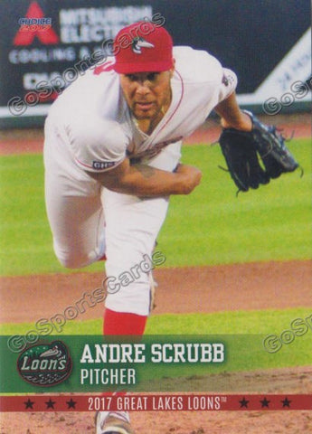2017 Great Lakes Loons Andre Scrubb