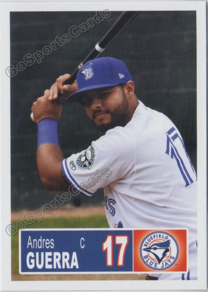 2018 Bluefield Blue Jays Andres Guerra