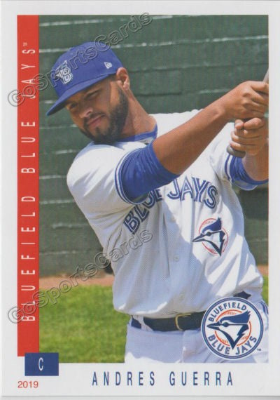 2019 Bluefield Blue Jays Andres Guerra