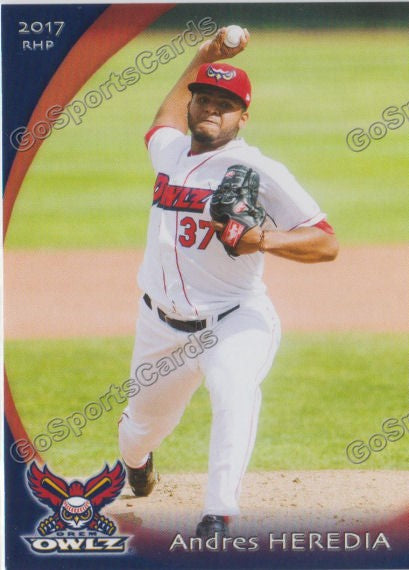 2017 Orem Owlz Andres Heredia