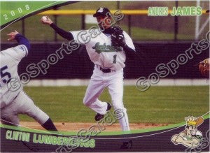 2008 Clinton LumberKings Andres James