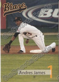 2010 Bakersfield Blaze Andres James