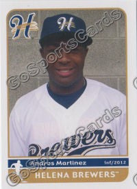 2012 Helena Brewers Andres Martinez