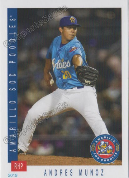 2019 Amarillo Sod Poodles Andres Munoz