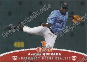 2009 Boise Hawks Andres Quezada
