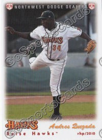 2010 Boise Hawks Andres Quezada