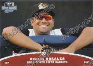 2009 Quad Cities River Bandits Andres Rosales