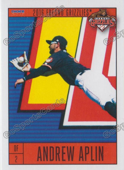 2016 Fresno Grizzlies Andrew Aplin