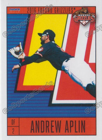2016 Fresno Grizzlies Andrew Aplin