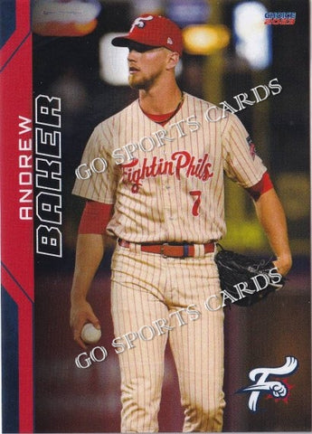 2023 Reading Fightin Phils Andrew Baker