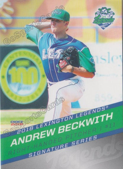 2018 Lexington Legends Andrew Beckwith