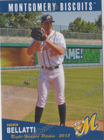 2013 Montgomery Biscuits Andrew Bellatti