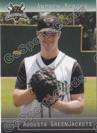 2012 Augusta GreenJackets Andrew Berger