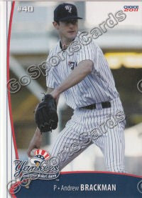 2011 Scranton Wilkes Barre Yankees Andrew Brackman