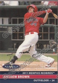 2011 Memphis Redbirds Andrew Brown