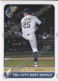 2012 Tri City Dust Devils Andrew Brown
