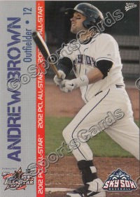 2012 Pacific Coast League All Star Andrew Brown