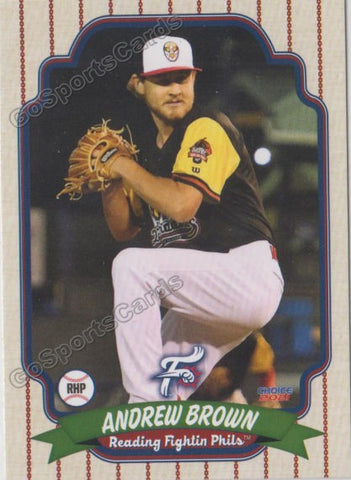 2021 Reading Fightin Phils Andrew Brown