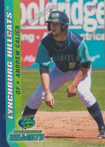 2017 Lynchburg Hillcats Andrew Calica