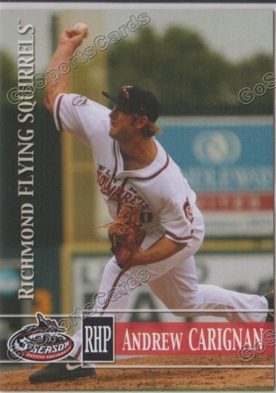 2014 Richmond Flying Squirrels Andrew Carignan
