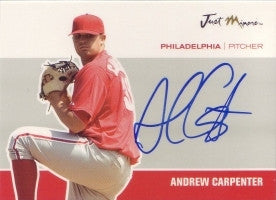 Andrew Carpenter 2007 Just Minors Just Autographs #8 (Autograph)