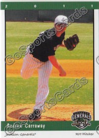 2011 Jackson Generals Andrew Carraway