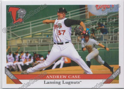 2015 Lansing Lugnuts Andrew Case