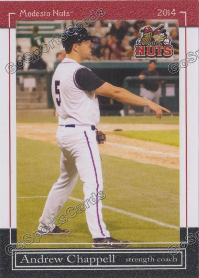 2014 Modesto Nuts Andrew Chappell