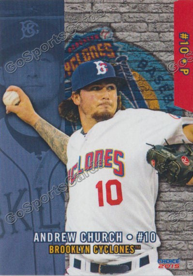 2015 Brooklyn Cyclones Andrew Church