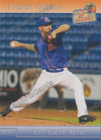 2017 St Lucie Mets Andrew Church