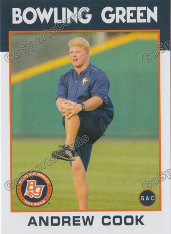2016 Bowling Green Hot Rods Andrew Cook