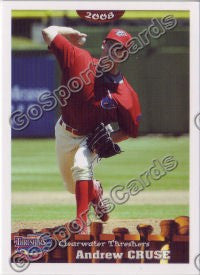 2008 Clearwater Threshers Andrew Cruse