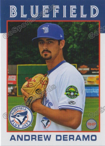 2016 Bluefield Blue Jays Andrew Deramo