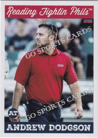 2022 Reading Fightin Phils 2nd Andrew Dodgson